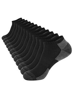 Mens Ankle Socks Cushioned Athletic Socks Moisture Wicking Running Socks Comfort